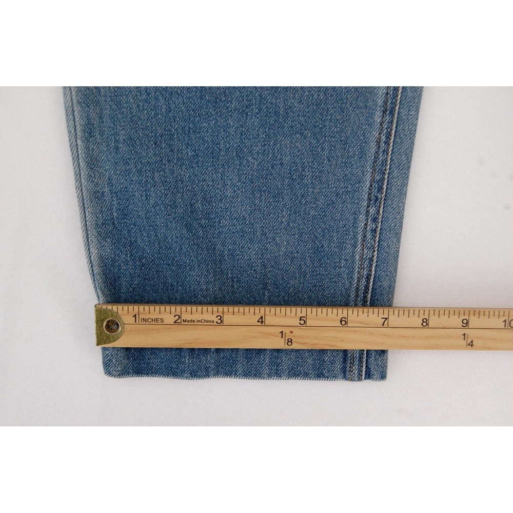 American Eagle Outfitters Mom Jeans Womens‎ 16 Long Blue Medium High Rise Cargo - Picture 11 of 12